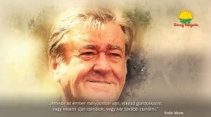 Koós János emlékére - Nem csak a telefon sír