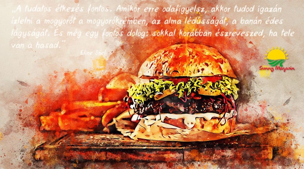 Mautner Zsófi: Egy hamburger nem a világ vége